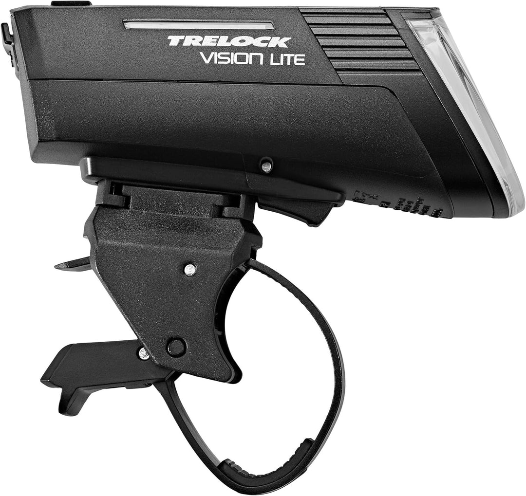 Trelock Unisex – Erwachsene Ls 660 Igo Vision Lite Beleuchtungsset, schwarz, Einheitsgrösse Single,