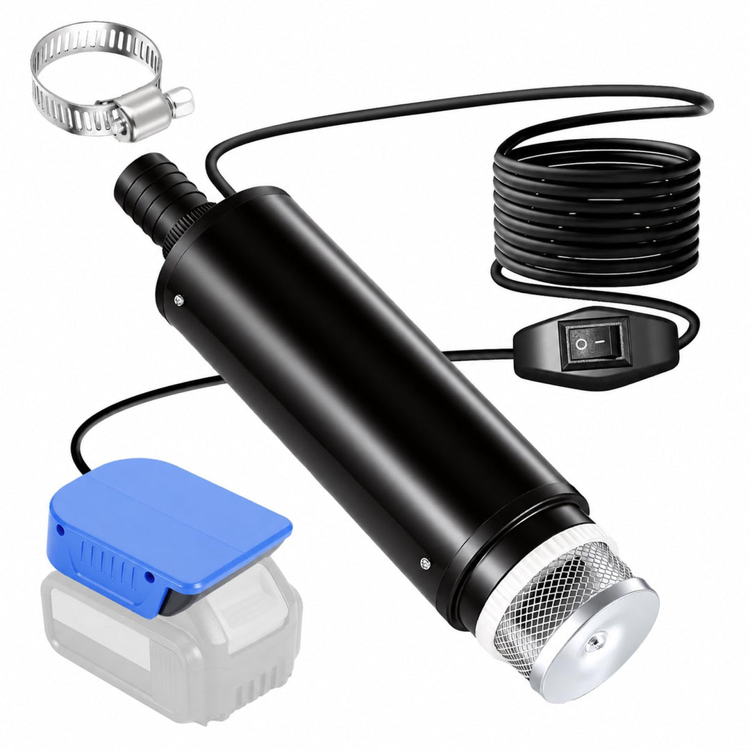 Akku Wasserpumpe für Bosch 18V System GBA Akku 30L/min Tragbare | Wasserpumpe &amp; Sumpfpumpe Wasserpum