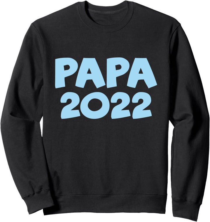 Papa 2022 werdender Vater Sweatshirt