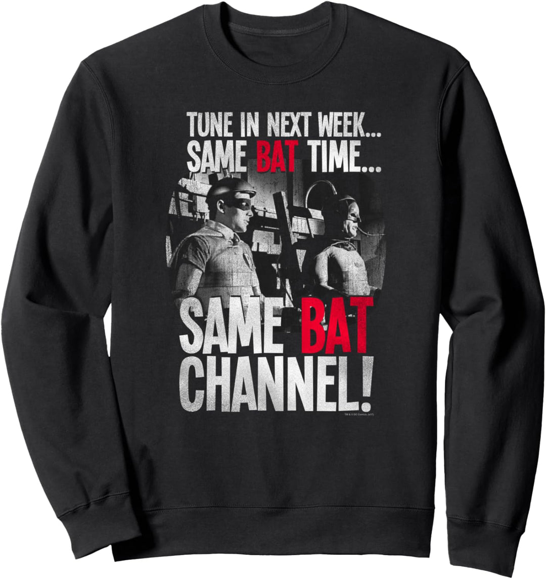 Batman Classic TV Series Bat Channel Sweatshirt