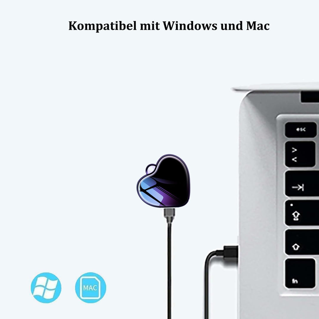 Mini Diktiergerät mit Kopfhörer, Aufnahmegerät mit Voice Activated, Sprachrekorder Mini Voice Record