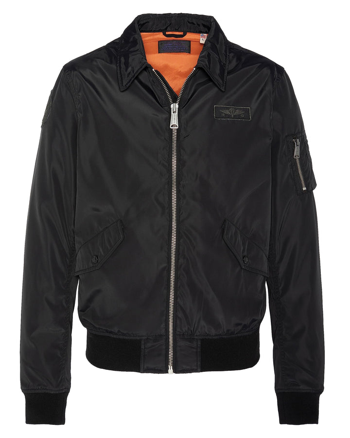 Schott NYC Herren Jacke XXL Schwarz, XXL Schwarz