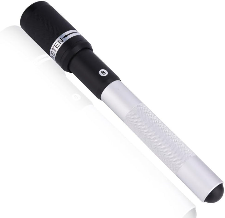 VGEBY 32 cm verstellbare Queue aus Aluminiumlegierung Billiard Holder Push des Teleskop-Queues Verlä