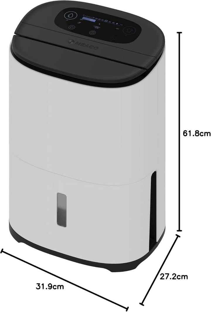 Meaco AreteTwo® 10L Luftentfeuchter & HEPA-Luftreiniger für ein 42m² grosses Zuhause. Entfernt Konde