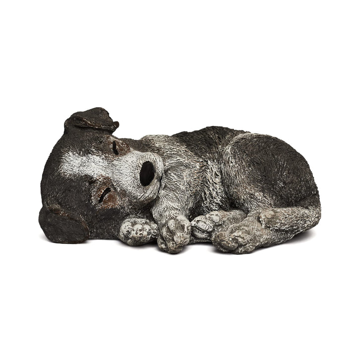 Stone and Style Steinfigur Jack Russell Welpe frostfest wetterfest Steinguss