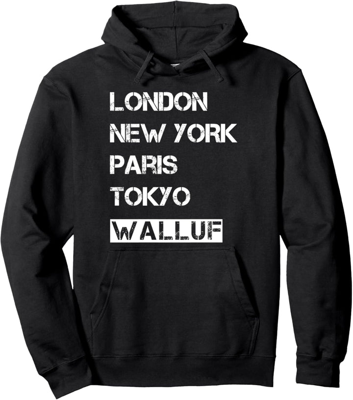 Meine Heimat Walluf! Geburtsort &amp; Heimatliebe Walluf Pullover Hoodie