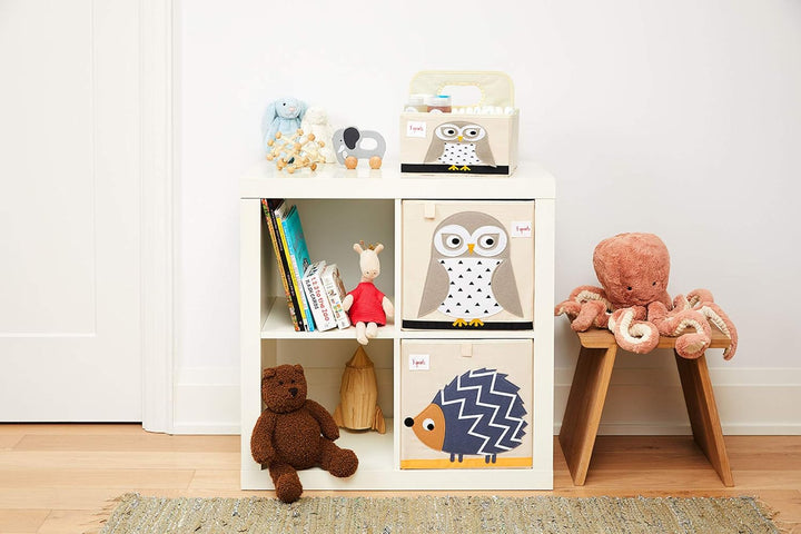 3 Sprouts - Wickeltasche Organizer - Baby Windel Caddy für Wickelutensilien - Wickelkorb &amp; Wickelorg