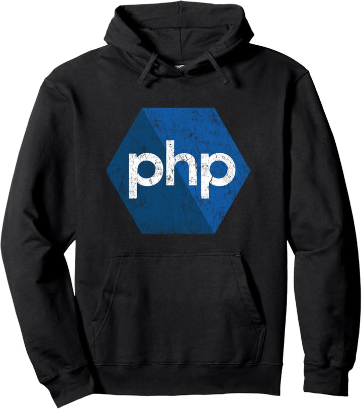 Vintage PHP Language Pullover Hoodie