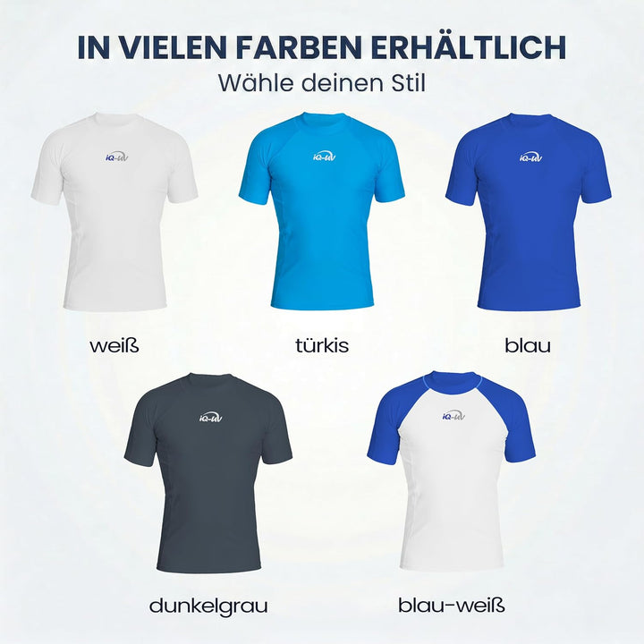 iQ-UV Shirt Herren Slim Fit Blau (Dunkelblau) XS, Blau (Dunkelblau) XS