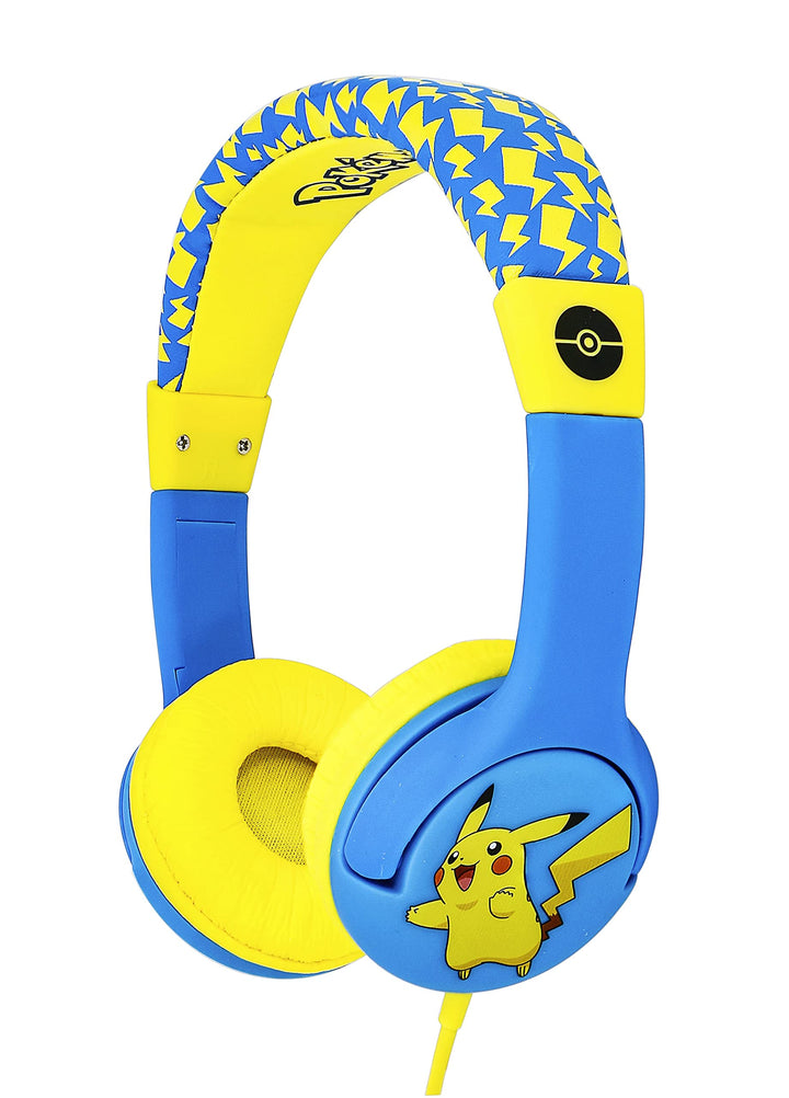 OTL Technologies JUNIOR Kinder Kopfhörer Pokemon Pokeball (gepolsterte Bügel, Lautstärkenbegrenzung
