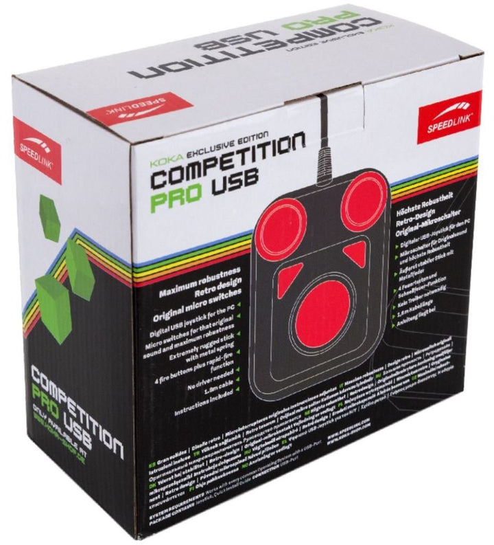 Original Speedlink Competition Pro USB KOKA Exclusive Edition Joystick Retro-Gaming Games PC / MAC [