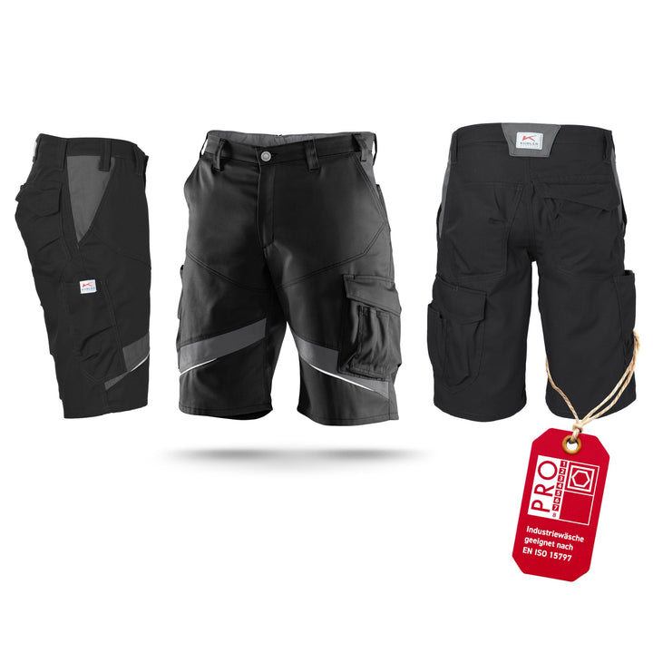 KÜBLER Workwear KÜBLER ACTIVIQ Arbeitsshorts schwarz/anthrazit Schwarz/Anthrazit 48, Schwarz/Anthraz