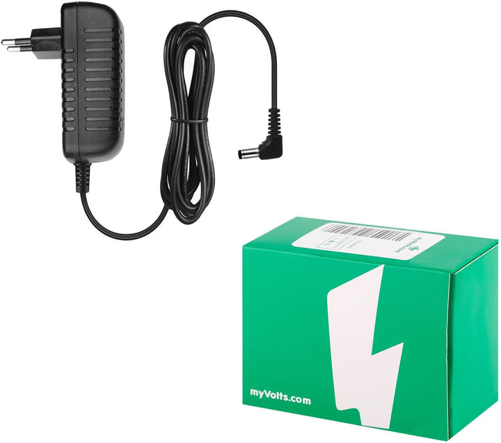 MyVolts 9V EU-Netzteil kompatibel mit Boss Cube Street II Portable Amp - mit Verlängerungskabel und