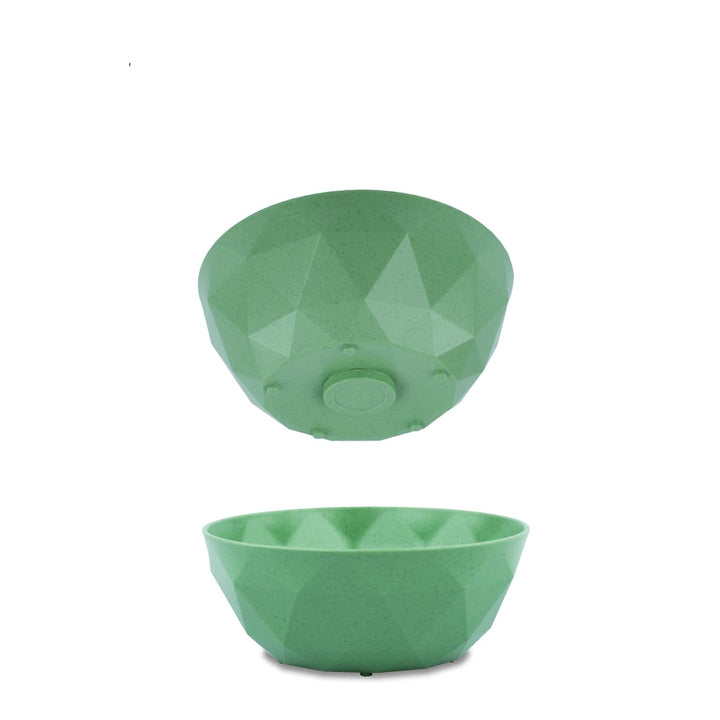 silwy® Super-Magnet-Bowl GREEN (2er-Set) HIGH-TECH-Kunststoff - perfekt für Camping, Caravaning und