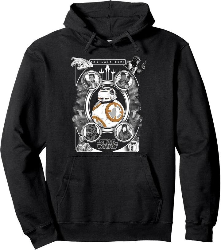 Star Wars Last Jedi BB-8 Center Focus Tarot Pullover Hoodie
