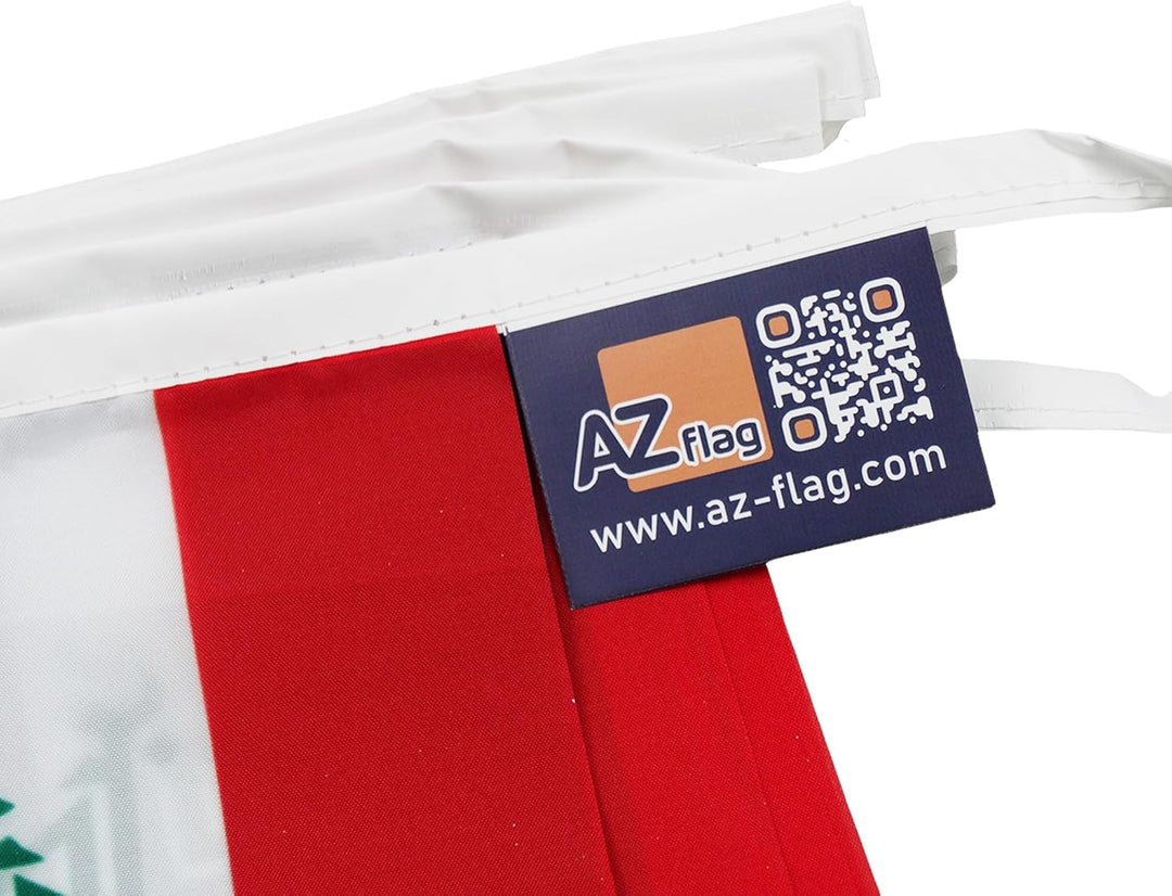 AZ FLAG FAHNENKETTE UNGARN 12 Meter mit 20 flaggen 45x30cm- UNGARISCHE Girlande Flaggenkette 30 x 45