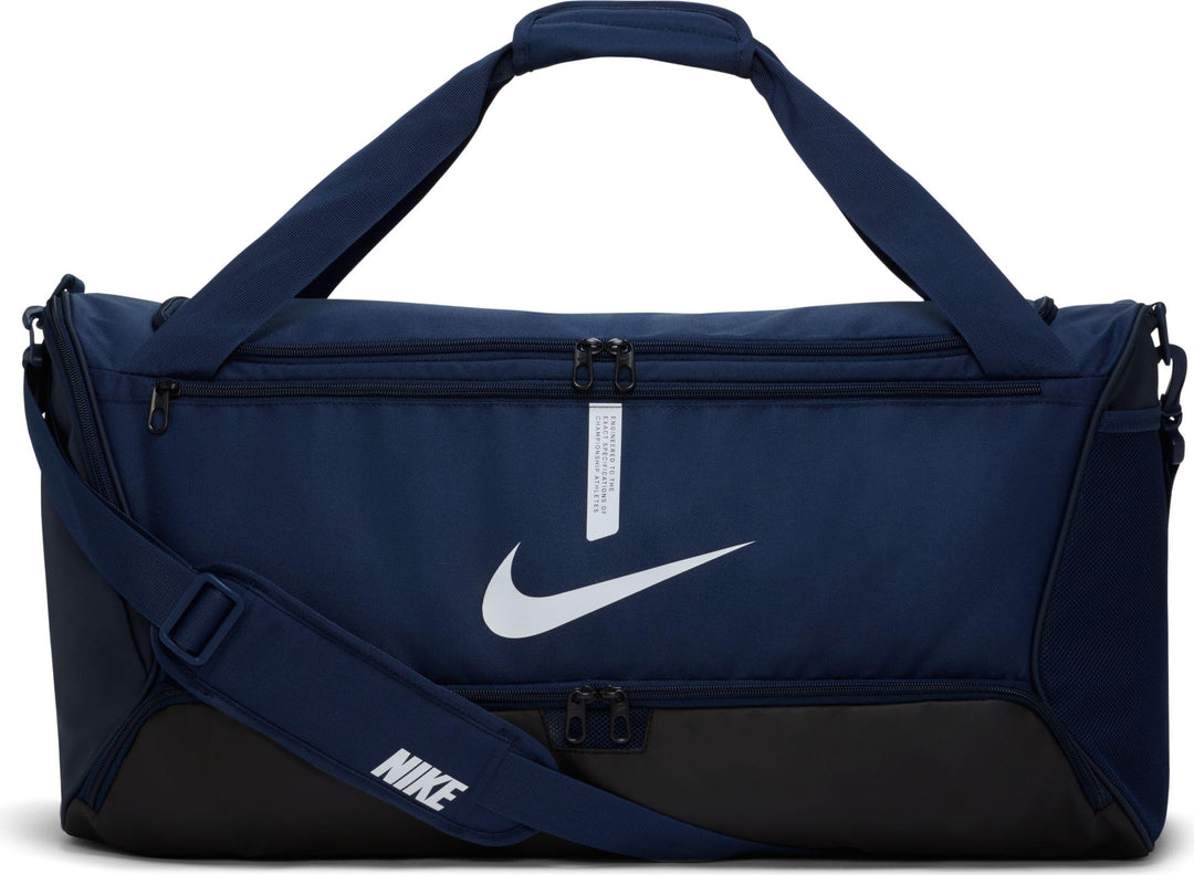 Nike Academy Team Fussball-Sporttasche (Medium, 60 l), CU8090 Midnight Navy/Schwarz/Weiss MISC Singl