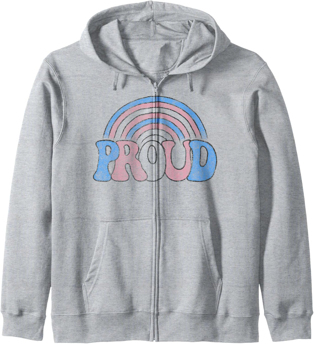 Trendy Rainbow Proud Pride Kapuzenjacke