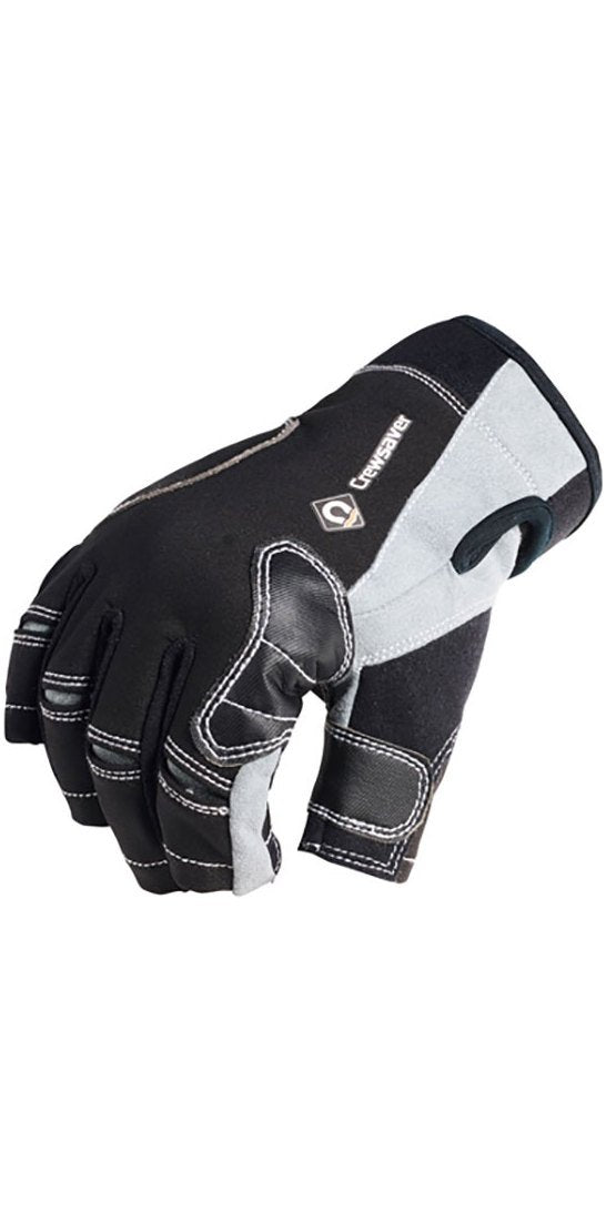Crewsaver Kurzfingerhandschuhe schwarz - Grösse - XS