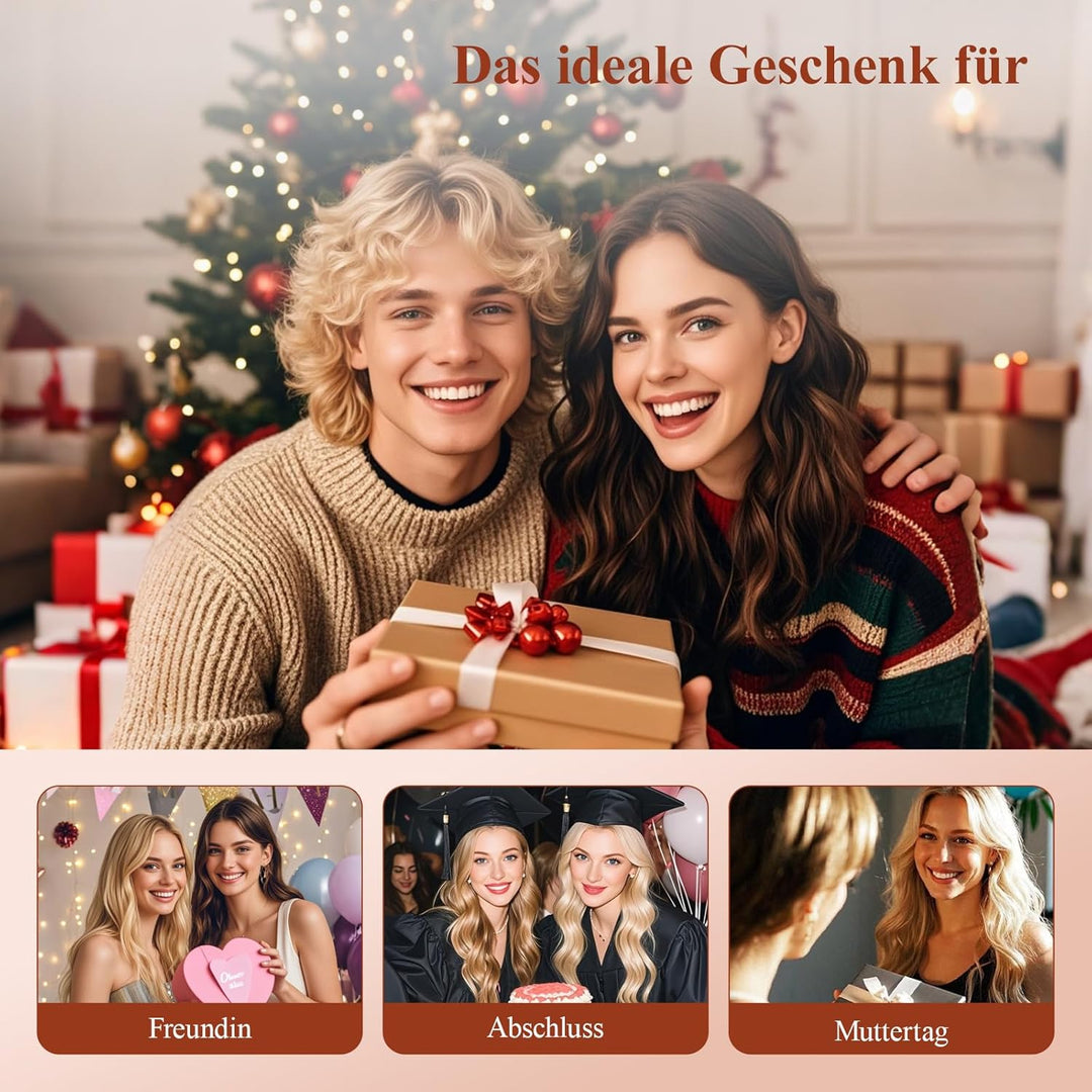 Automatischer Lockenstab Automatisch Hair Curler: Elektrischer Haarlocken Gerät mit 14 Temperaturstu