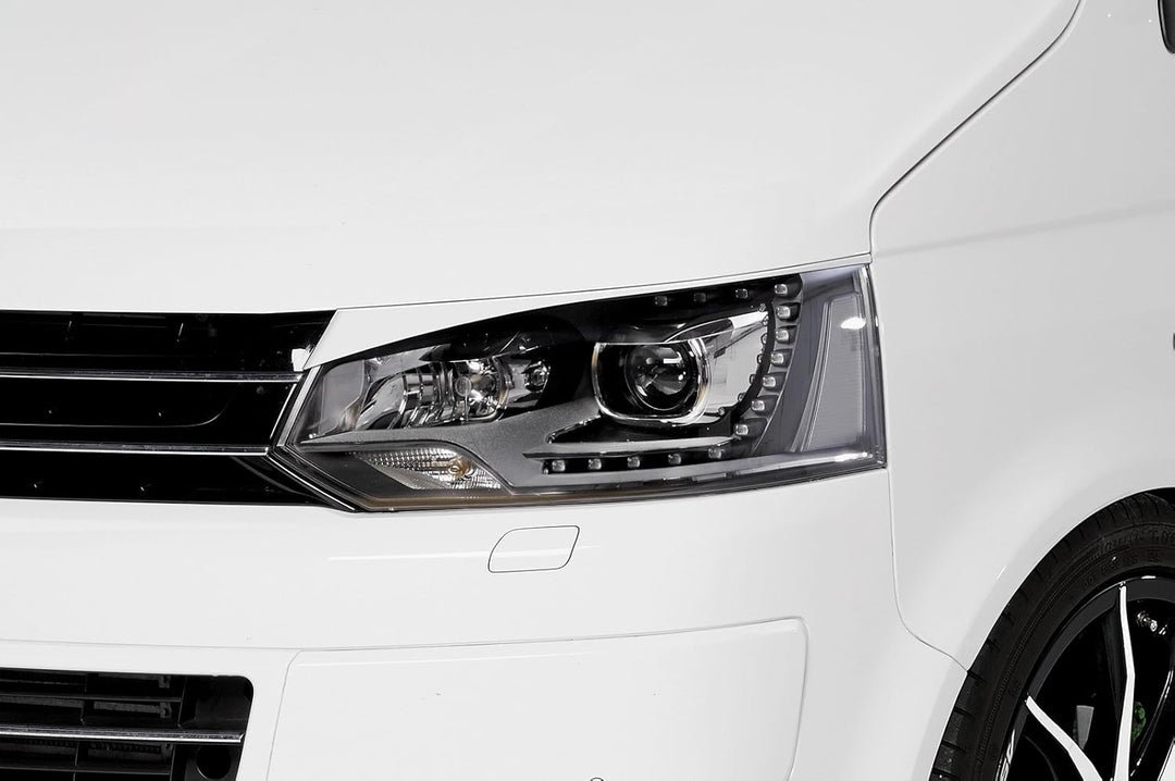 CSR-Automotive Scheinwerferblenden Kompatibel mit/Ersatz für VW T5 Bus SB240
