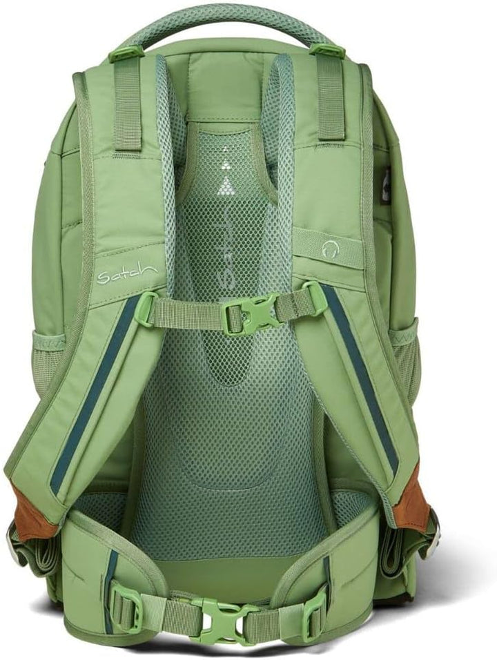 Satch Pack Schulrucksack Set 3tlg. mit Schlamperbox und Sportbeutel (Nordic Jade Green)