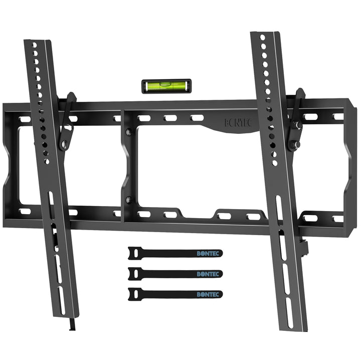 BONTEC TV Wandhalterung Neigbar für 37-86 Zoll LED LCD OLED Plasma Fernseher, bis zu 75 kg, max. VES