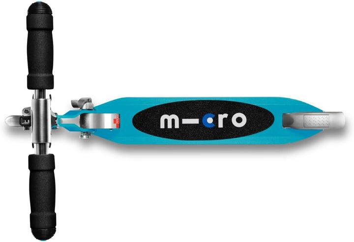 Micro Kinderscooter Sprite klappbarer Roller in hellblau, hellblau