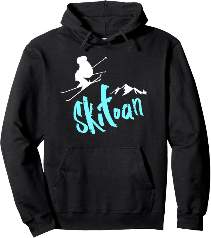 Skifoan Is das Leiwandste Berge Skifahrer Pullover Hoodie
