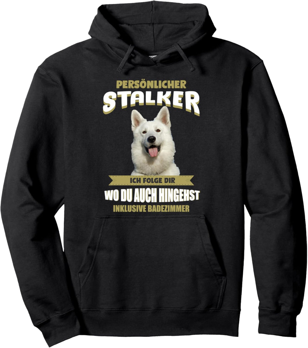Weisser Schäferhund Hund - Weisser Schäferhund Pullover Hoodie