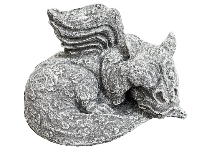 Stone and Style Steinfigur Drache Luca frostfest wetterfest Gartenfigur