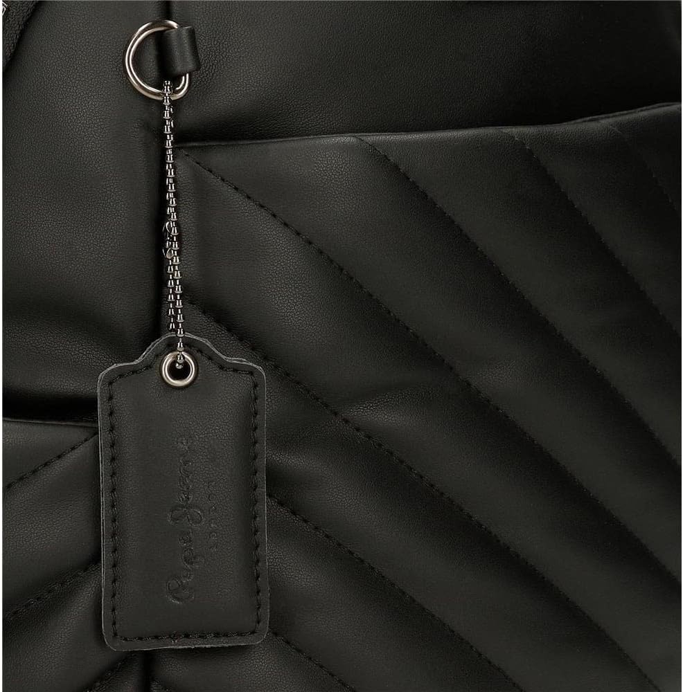 Pepe Jeans Schwarz Schultertasche, Schwarz Schultertasche