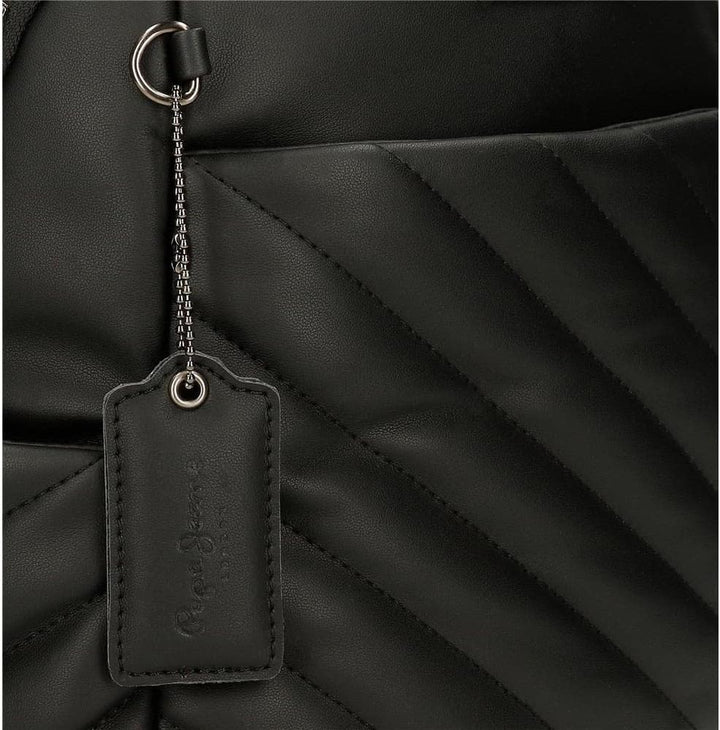 Pepe Jeans Schwarz Schultertasche, Schwarz Schultertasche