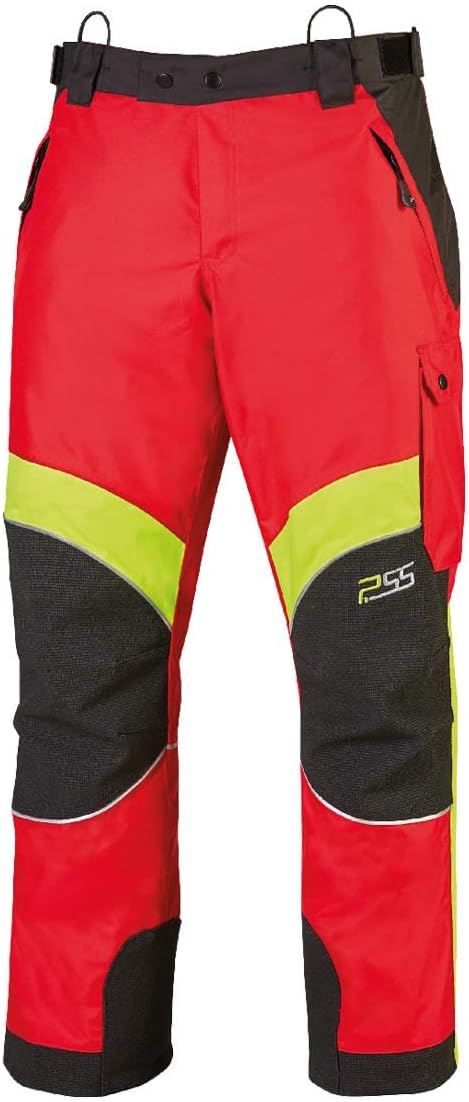 PSS Regenhose wasserdicht/Outdoorhose X-Treme Rain Rot/Gelb L Rot/Gelb, L Rot/Gelb