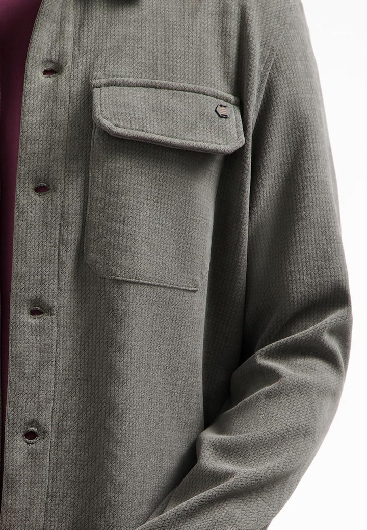 NO EXCESS Overshirt Button Corduroy L, L