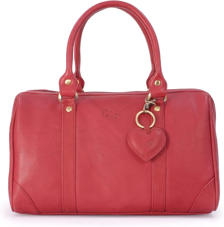 Gigi - Leder - Damenhandtasche/Lederhandtasche - OTHELLO 5067" Rot, Rot