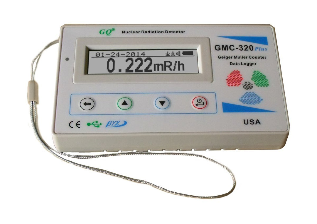 GQ, Zählrohr / Strahlungsdetektor, GMC-320 Plus, Beta- / Gamma- /