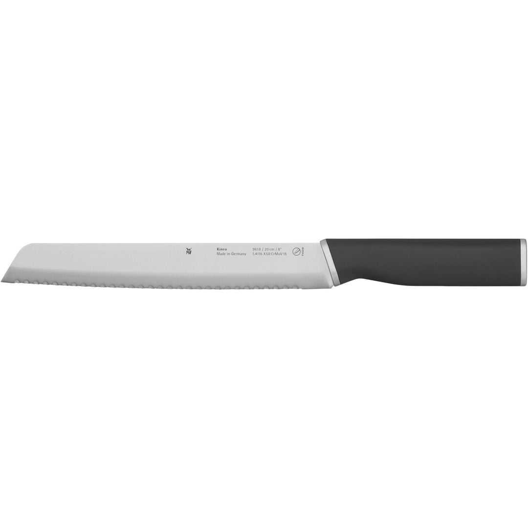 WMF Kineo Brotmesser Wellenschliff 33 cm, Made in Germany, Brötchenmesser scharf, Performance Cut, S