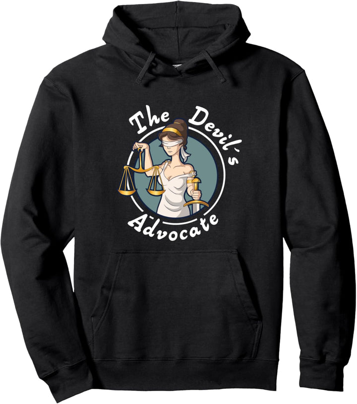 Devil´s Advocate für Jurastudenten &amp; Rechtsanwälte Pullover Hoodie