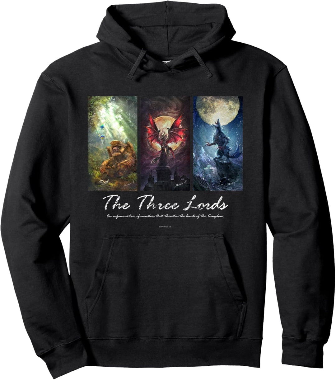 Monster Hunter Rise: Sunbreak The Three Lords Pullover Hoodie