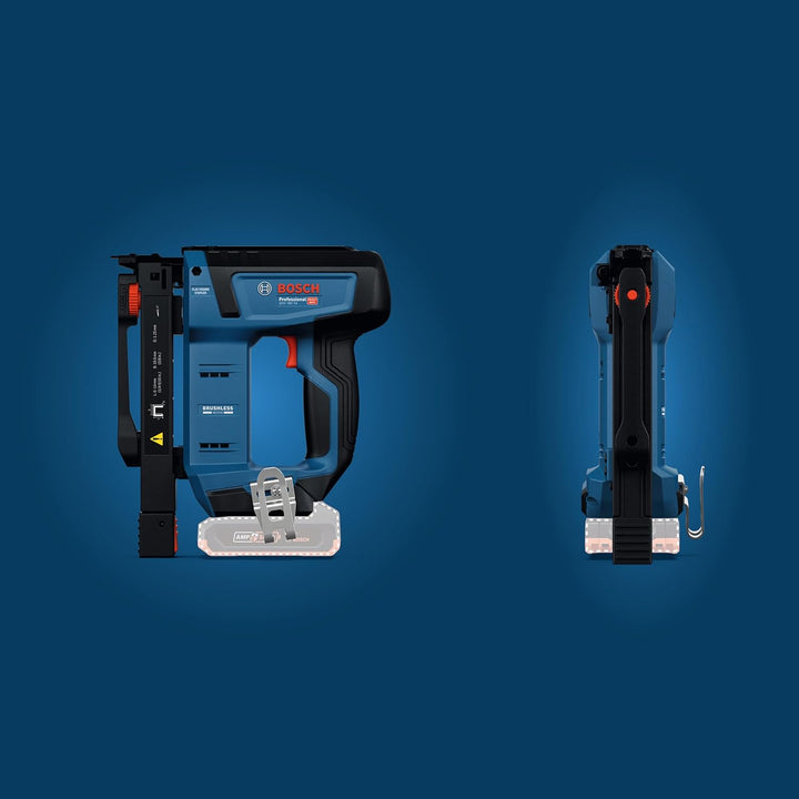 Bosch Professional 18V System Akku-Holzklammerer GTH 18V-14 (inkl. Gürtelhaken)