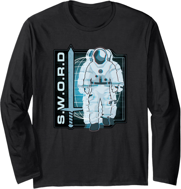 Marvel WandaVision S.W.O.R.D. Space Suit Langarmshirt