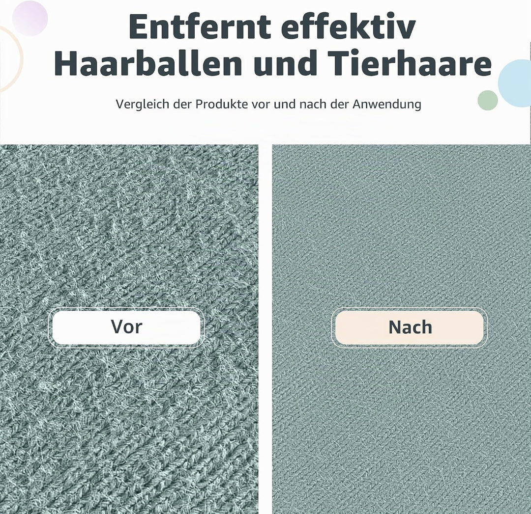 Flex MAX & Pro Tierhaarentferner-Set von LINTPLUS – Haarentfernungswerkzeug für Hunde & Katzen für M