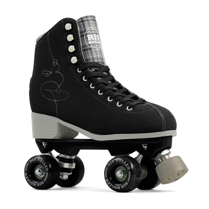 Rio Roller Signature Adults Rollschuhe 40.5 schwarz (schwarz), 40.5 schwarz (schwarz)