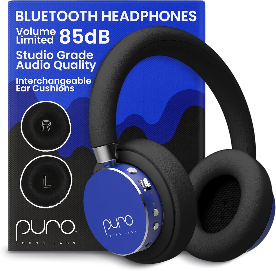 Puro Sound Labs BT2200-Plus Lautstärkebegrenzende Bluetooth-Kopfhörer für Kinder - Sicherere Kopfhör