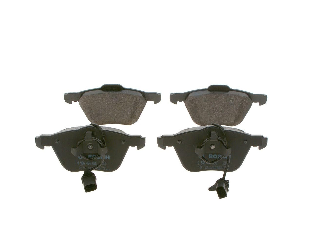 Bosch BP352 Bremsbeläge - Vorderachse - ECE-R90 Zertifizierung - vier Bremsbeläge pro Set