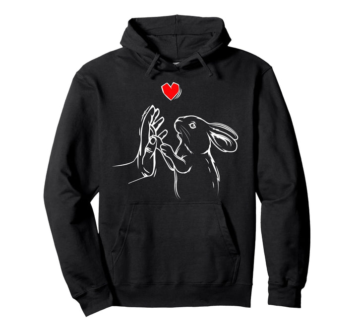 Hasen Liebe Süsser Hase Kaninchen Ostern Geschenkidee Pullover Hoodie