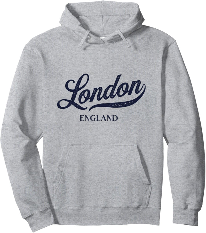 Retro England City — Vintage London Pullover Hoodie