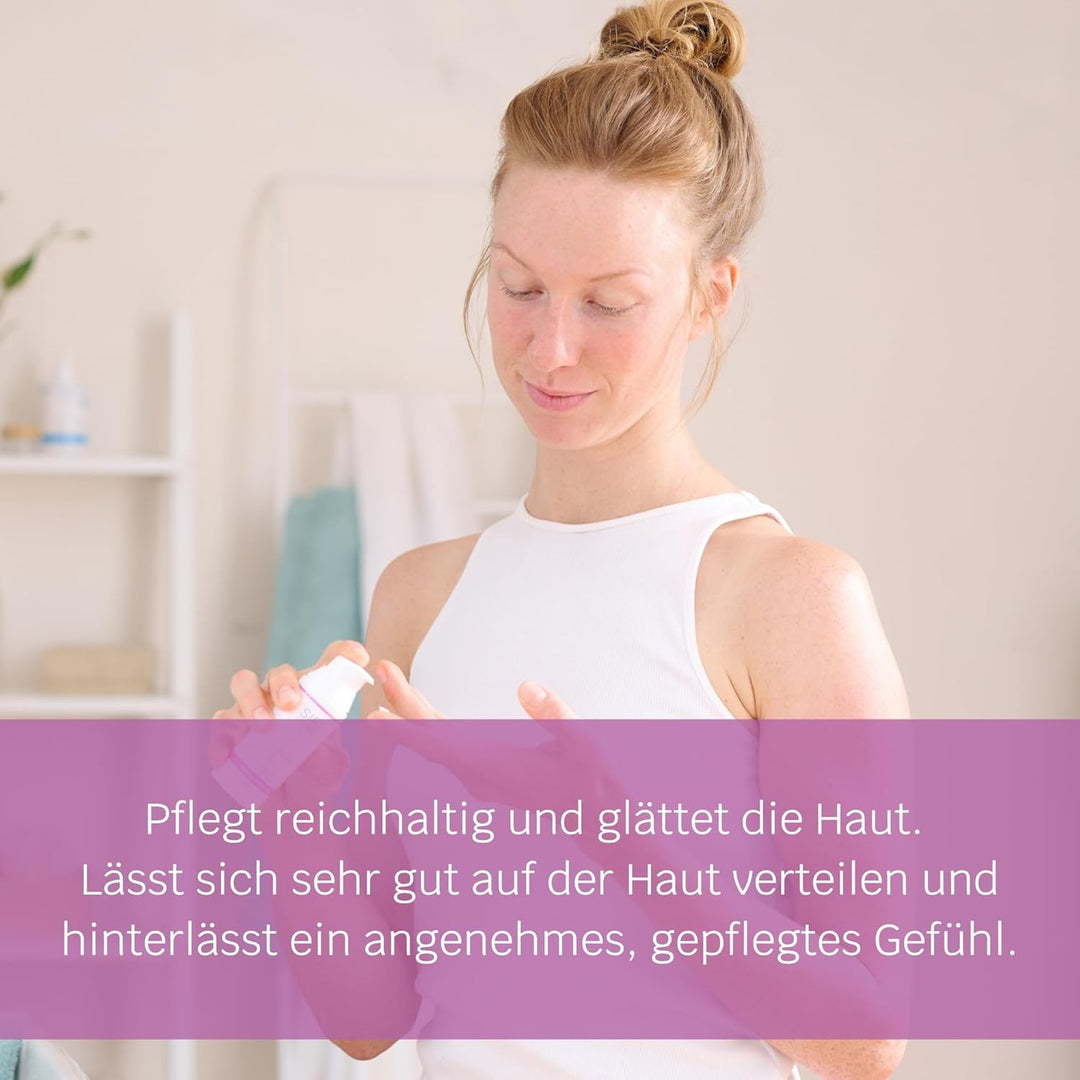 SIRIDERMA Extra Sensitiv Creme | 150 ml | Ohne Duftstoffe | Glättende Pflege für anspruchsvolle und