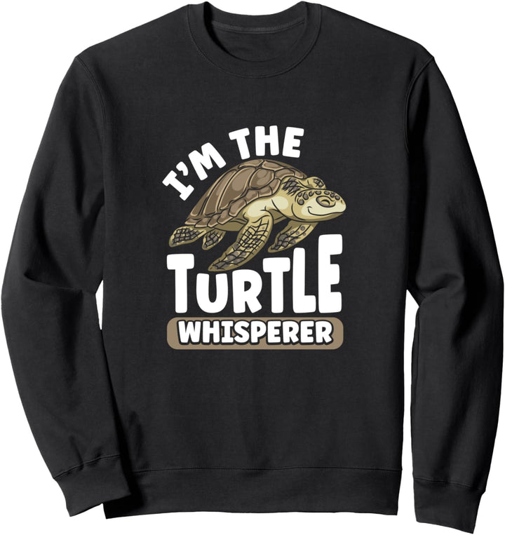 Ich liebe Schildkröten - Schildkrötenflüsterer Sweatshirt